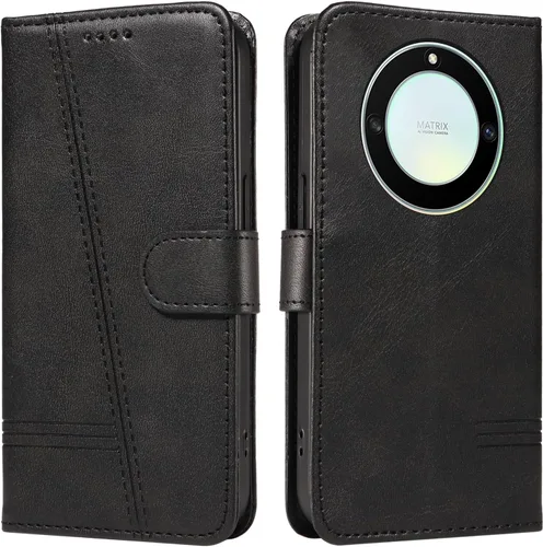 Miniatura 35 de Funda con tapa para Huawei Nova Lite 3, protección de 360 grados, a prueba de golpes, de piel sintética, con función atril y 3 ranuras