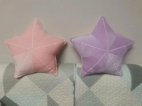 Miniatura 8 de Almohada de suelo de concha de estrella de mar para sofá, almohada de lectura para automóvil (rosa claro, 19.6 pulgadas)