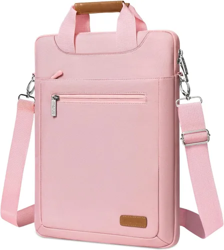 MOSISO Bolsa de hombro vertical para laptop, bolsas de computadora de 15 a 16 pulgadas compatibles con MacBook Air de 15 pulgadas/Pro de 16