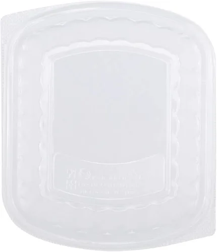 Miniatura 3 de Karat OPS Tapa para caja de plástico PP de 36 oz para microondas, color negro (caja de 300)