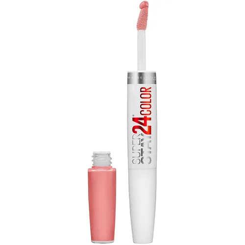 Miniatura 18 de Maybelline Super Stay 24, lápiz labial líquido de maquillaje de 2 pasos, color altamente pigmentado de larga duración con bálsamo hidratante, Merlot