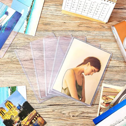 Miniatura 7 de 20 fundas rígidas para tarjetas de 5 x 7 pulgadas, protectores rígidos para tarjetas, protectores de hojas de páginas, de plástico duro, carga