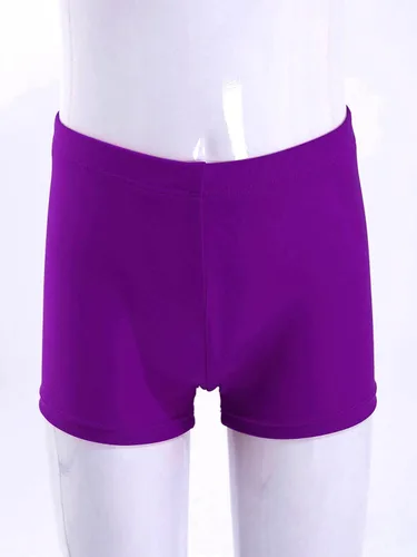 Miniatura 5 de Hansber Trajes de animadora para niños y niñas con pantalones cortos, sin mangas, lentejuelas, vestido deportivo, uniforme de animación, disfraz