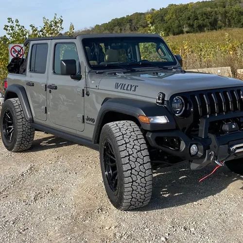 Miniatura 7 de VOFONO Antena corta de 13 pulgadas para Jeep Wrangler Gladiator 2007-2026, antena corta para JL JK Rubicon Sahara Unlimited Sport Willys 4xe Mojave