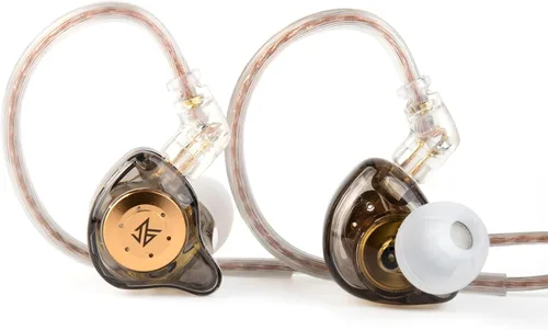 YINYOO KZ EDX PRO - Auriculares para juegos con graves profundos HiFi, IEM para juegos con cable, auriculares con controlador dinámico nuevo de 10