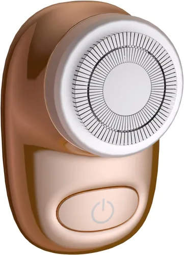 Mini afeitadora eléctrica, afeitadora eléctrica de tamaño de bolsillo para hombres y mujeres, recargable, fácil de usar con un botón, portátil,