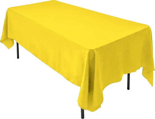 Miniatura 16 de AK TRADING CO. Mantel rectangular de poliéster de 60 x 102 pulgadas, fabricado en Estados Unidos, resistente a las arrugas, ignífugo, duradero