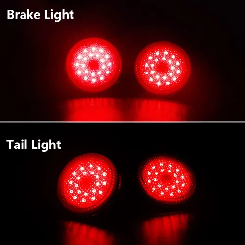 Miniatura 9 de Riloer Luz LED para parachoques trasero compatible con Toyota Corolla Sienna iQ compatible con Scion iQ xB compatible con Nissan Qashqai Dualis Juke