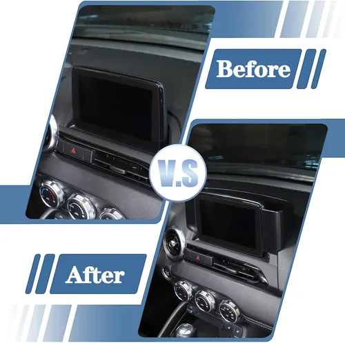 Miniatura 5 de HAPPYHORSE Caja de almacenamiento para consola central compatible con Mazda MX-5 2016-2023, organizador de bandeja de almacenamiento trasera