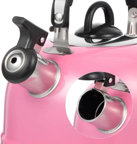 Miniatura 5 de Alipis Hervidor de gas con boquilla de gran diámetro, práctica olla de agua caliente para cocina y uso doméstico, 7.28 pulgadas