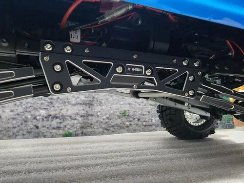 Miniatura 6 de H-TECH RC 1/10 CNC Kit de elevación de aluminio y enlace para CEN Racing Ford F250 Truck (negro) (kit de elevación)