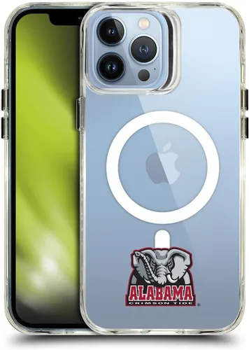 Miniatura 347 de Head Case Designs Funda de gel suave con licencia oficial de la Universidad de Alabama UA Collage compatible con Apple iPhone 13 Pro Max