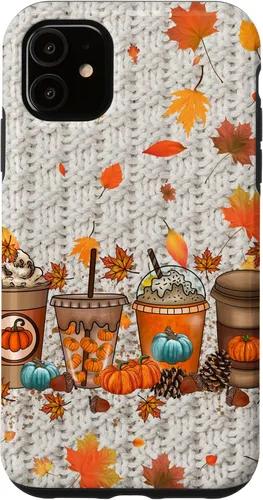 Miniatura 8 de iPhone 16 Acción de Gracias Otoño Hojas Otoño Calabaza Especias Funda