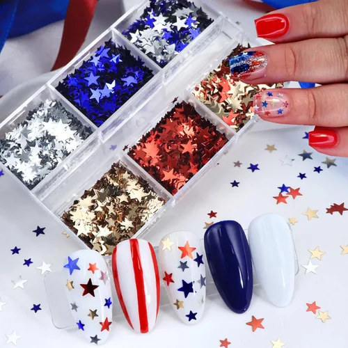 Miniatura 18 de Lentejuelas de uñas con purpurina de otoño, hojas de arce, copos de purpurina holográfica, hojas de arce holográficas, purpurina para uñas, diseño