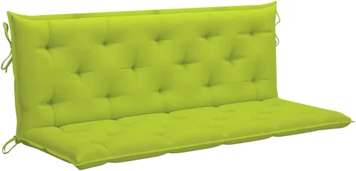 (Envíos rápidos) Cojín de banco de jardín, cojín de asiento de repuesto para silla de columpio, cojín de asiento de jardín para banco de metal de