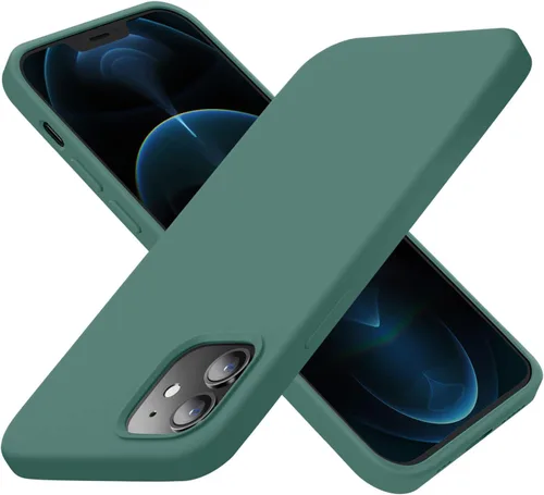 Miniatura 16 de Cordking Funda diseñada para iPhone 12, diseñada para iPhone 12 Pro, funda de teléfono de silicona a prueba de golpes