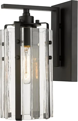Miniatura 10 de Z-Lite 3036-1S-PN Alverton - Aplique de pared, 1 luz, 100 vatios, níquel pulido plateado
