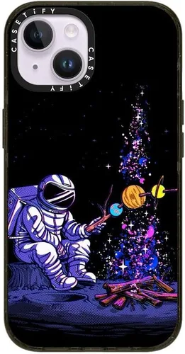 Miniatura 235 de CASETiFY Impact - Funda para iPhone 13 [protección contra caídas de 6.6 pies/compatible con Magsafe] Black Kingsnake, color negro transparente