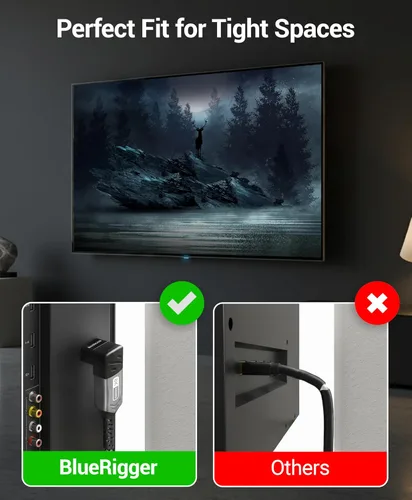 Miniatura 3 de BlueRigger Adaptador HDMI de 90 y 270 grados