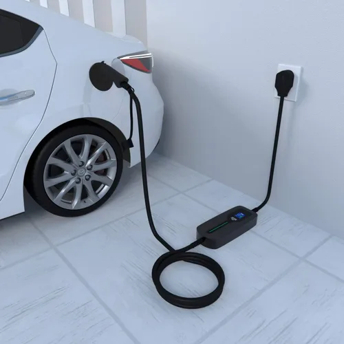 Miniatura 10 de Cargador EV de nivel 2 de 40 amperios, estación de carga portátil de 9.6KW de 25 pies NEMA 14-50 para vehículos eléctricos e híbridos