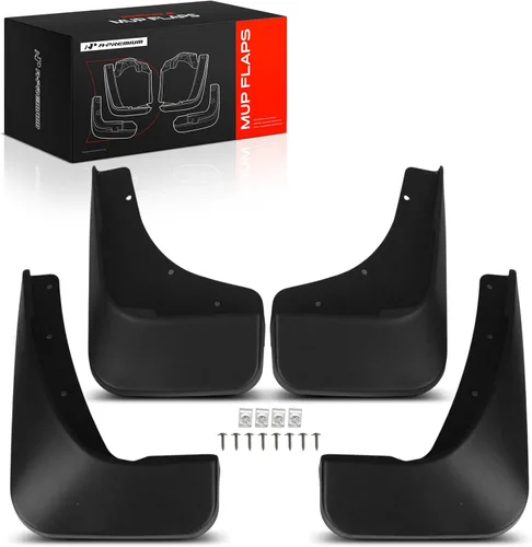 A-Premium Juego de 4 unidades de guardabarros con accesorios de hardware compatibles con Mazda CX-5, 2013-2016, Sport Utility, delantero y trasero