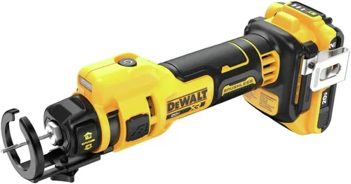 Miniatura 7 de DEWALT 20V MAX Herramienta de corte para paneles de yeso, herramienta de recorte, 2 baterías y cargador incluidos (DCE555D2)