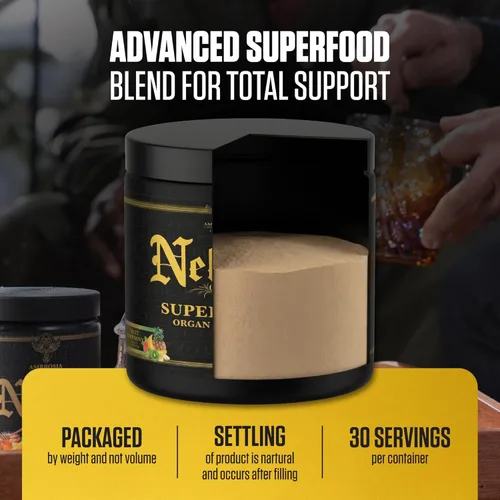 Miniatura 6 de Ambrosia Nektar - Superalimento en polvo Suplemento diario de apoyo de órganos Alternativa a polvos verdes 13 superalimentos para energía