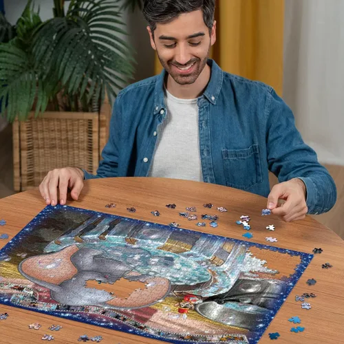 Miniatura 3 de Ravensburger Disney 12000312 - Rompecabezas de 1000 piezas para adultos, edición coleccionista, fabricado en Alemania, cada pieza encaja