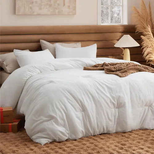 Miniatura 24 de Bedsure Juego edredón suave prelavado individual/individual XL, 365 días, cálido relleno alternativo GentleSoft™, 1 edredón ligero:68x88 pulgadas