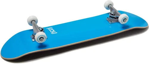 Miniatura 2 de [CCS] Patineta completa Madera de arce Grado profesional Totalmente montado con herramienta de patinaje y calcomanías Adultos, niños, Azul