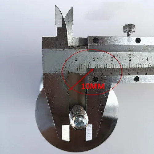 Miniatura 6 de Patas ajustables para muebles de barra roscada M10, patas de cama de acero inoxidable cepillado, patas de mesa de vidrio, patas de repuesto