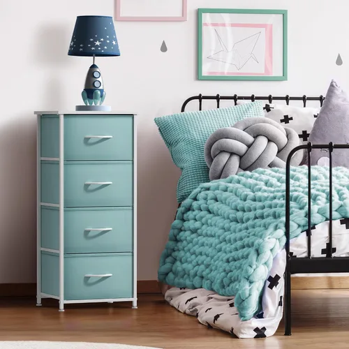 Miniatura 2 de Sorbus Torre de Almacenamiento para Cómoda, Cajones Organizadores para Clóset, Dormitorio de Niños y Niñas, Muebles de Cabecera, Baúl para el Hogar