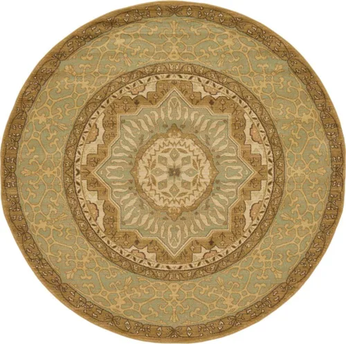 Miniatura 30 de Unique Loom Palace Collection - Alfombra Saray (2 pies x 3 pies 1 pulgada, rectangular, crema/marrón claro)