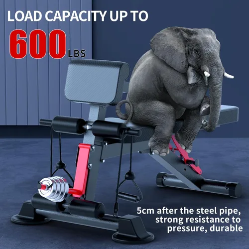 Miniatura 2 de K KiNGKANG Adjustable Weight Bench,1050 lbs Foldable Workout Bench with 8 Back Positions, Incline Decline Flat Exercise Bench for Home Gym Full Body