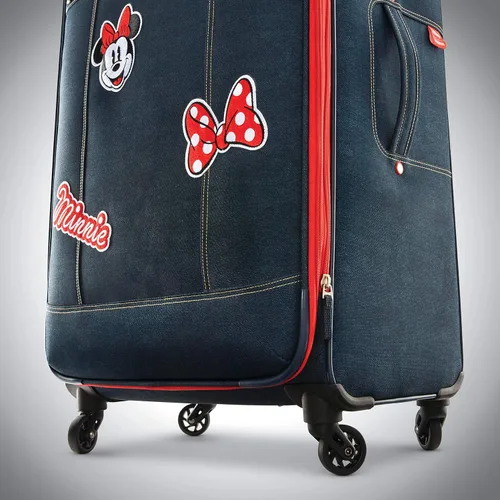 Miniatura 4 de American Tourister - Maleta con ruedas giratorias de Disney, Minnie Mouse Denim), 126120-1255