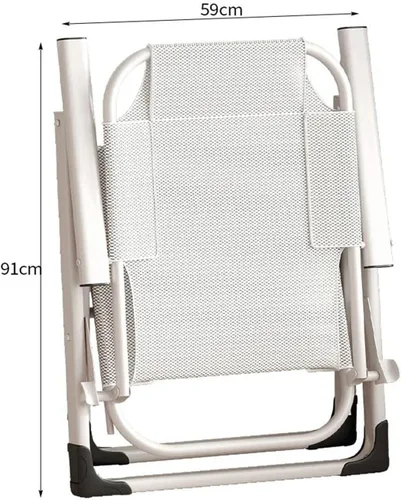 Miniatura 7 de Silla de oficina, silla reclinable plegable de lujo, reposabrazos ajustable, respaldo alto, perezosa, cómoda, silla de oficina moderna nórdica
