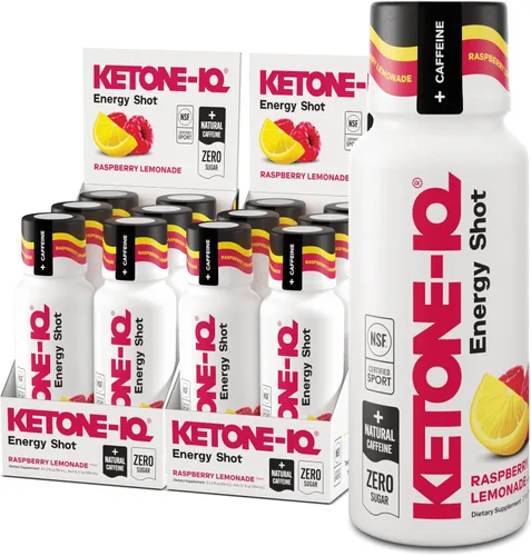 Miniatura 11 de Ketone-IQ Bebidas energéticas de rendimiento con cafeína: energía limpia para concentración y resistencia, 0.18 onzas de cetonas, 100 mg de té verde