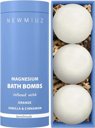 Bombas de baño de magnesio después del entrenamiento, recuperación de dolores musculares, tensión, sal de Epsom, baño de burbujas de lujo, spa,