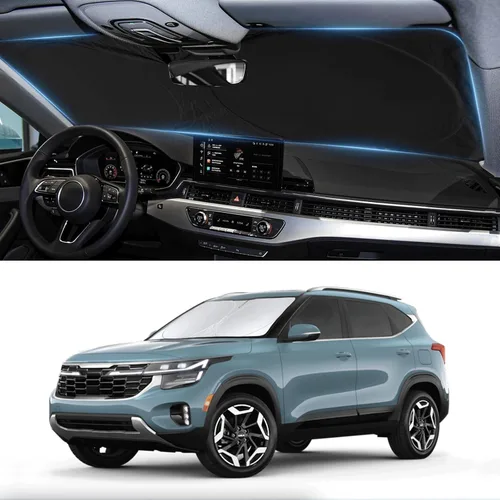 Miniatura 28 de Parasol para Honda CRV 2017-2022, parasol que se ajusta a HR-V CR-V LX EX EX-L, Sport Hybrid, Sport Touring Hybrid, accesorios para SUV, protector