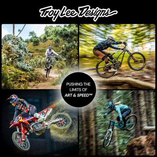 Miniatura 5 de Troy Lee Designs Pantalones de ciclismo de montaña, ciclismo y ciclismo para hombre, pantalón Skyline, Negro