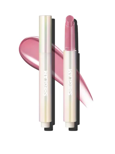 Miniatura 16 de SHEGLAM PoutPerfect - Lápiz labial sólido hidratante no pegajoso con aceite de coco, temporada de bayas