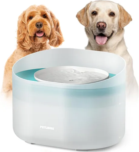PETLIBRO Fuente de agua para perros, fuente de agua de cápsula de 2.1 galón/8 litros para perros medianos a grandes, dispensador de tazón de agua