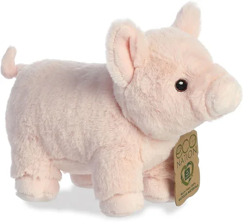 Miniatura 27 de Aurora® Eco Nation™ - Peluche de alpaca de dos tonos hecho responsablemente, ideal para aventuras de juego, perfecto para cumpleaños o simplemente