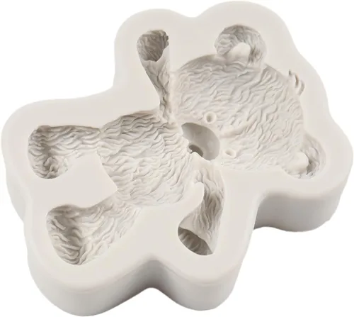 Miniatura 3 de Moldes de silicona para fondant, molde de chocolate de oso para osos de peluche, decoración de pasteles, decoración de cupcakes, caramelo de Estilo a