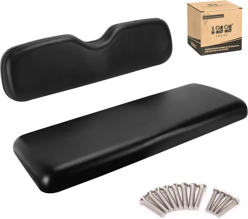 Miniatura 8 de 10L0L Cojines traseros universales de repuesto para EZGO Club Car Yamaha Golf Cart Cojín asiento trasero dedicado para asientos traseros abatibles