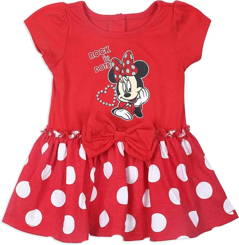 Miniatura 4 de Disney Vestidos de Minnie Mouse Rock The Dots para bebé niña (paquete de 2)