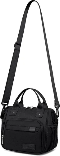 Miniatura 14 de TuErCao - Linda lonchera con forma de fresa para mujeres; bolsas de almuerzo para el trabajo, lonchera pequeña con aislamiento para pícnic, viaje