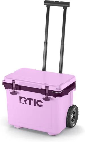 Miniatura 13 de RTIC - Enfriador con ruedas ultraligero de 22 cuartos de galón con asa, caja de hielo portátil aislada para playa, bebidas, camping, picnic, pesca