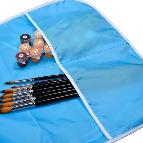 Miniatura 3 de Mudder - Delantal de pintura artística para niños, 2 piezas, resistente al agua