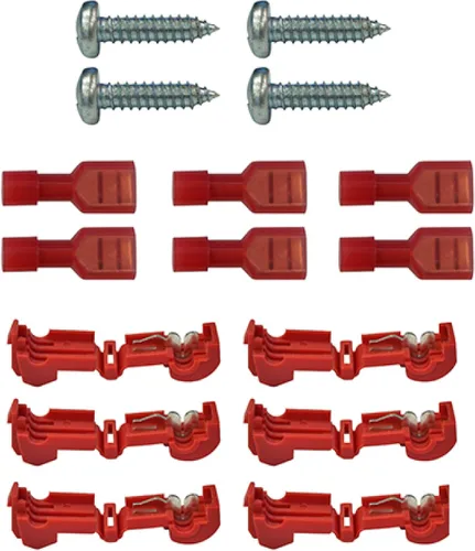 Miniatura 3 de RHOX ACC-1025 - Espejo LED de lujo, juego de 2, luces intermitentes de 12-48 V, 3 cables